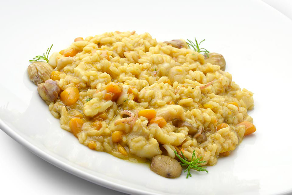 Il Pesce, le castagne e la zucca